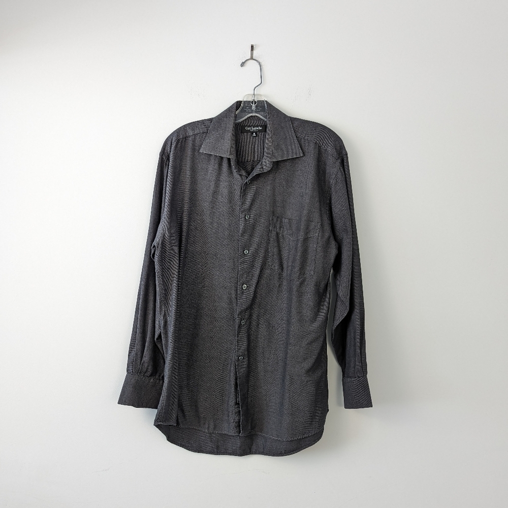 Men's Guy Laroche Herringbone Shirt - Size 15 32/33